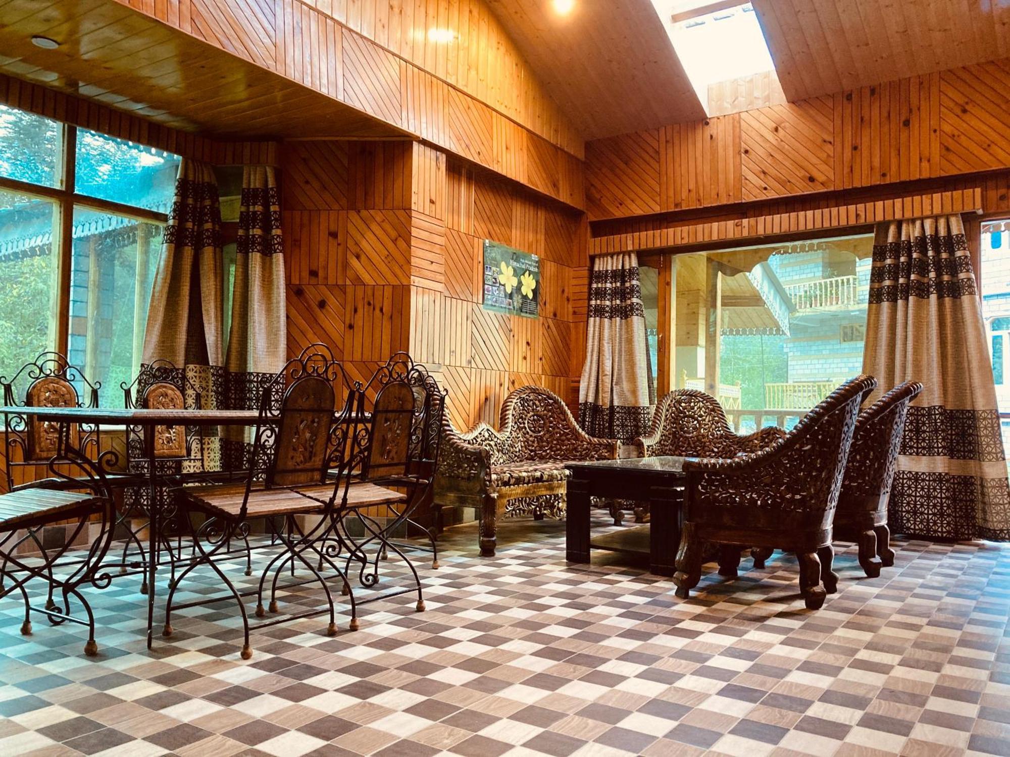 Woods Villa Cottage, Manali Manāli Exterior foto