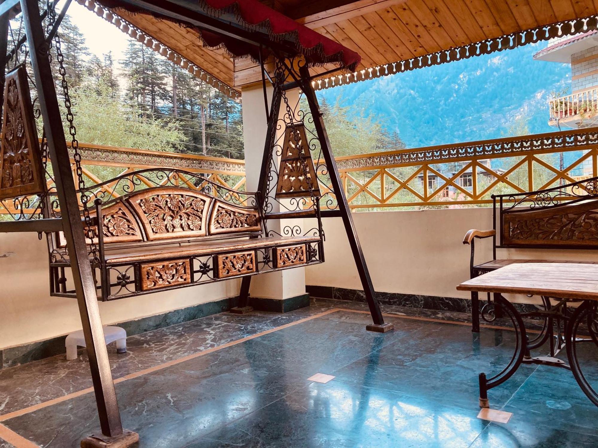 Woods Villa Cottage, Manali Manāli Exterior foto