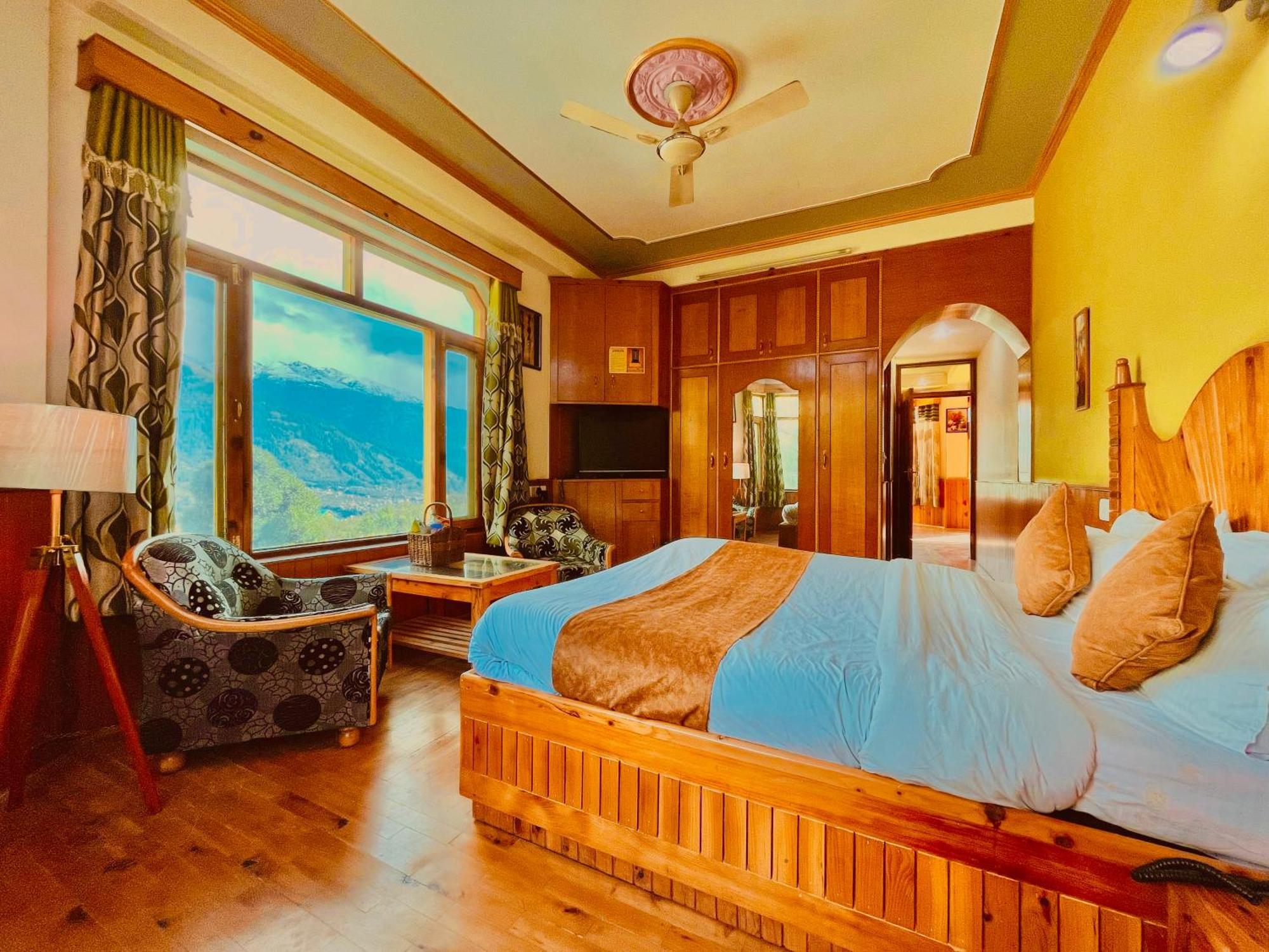 Woods Villa Cottage, Manali Manāli Exterior foto