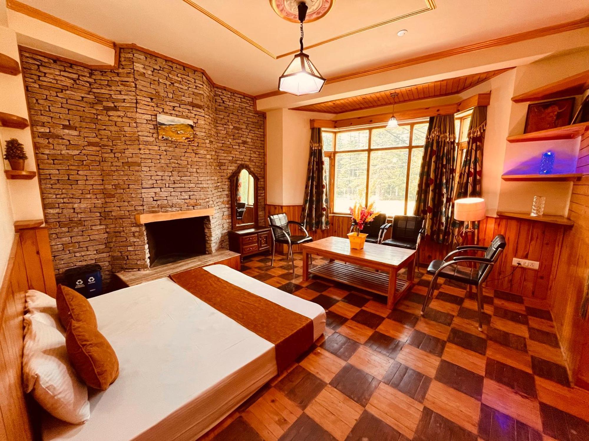 Woods Villa Cottage, Manali Manāli Exterior foto