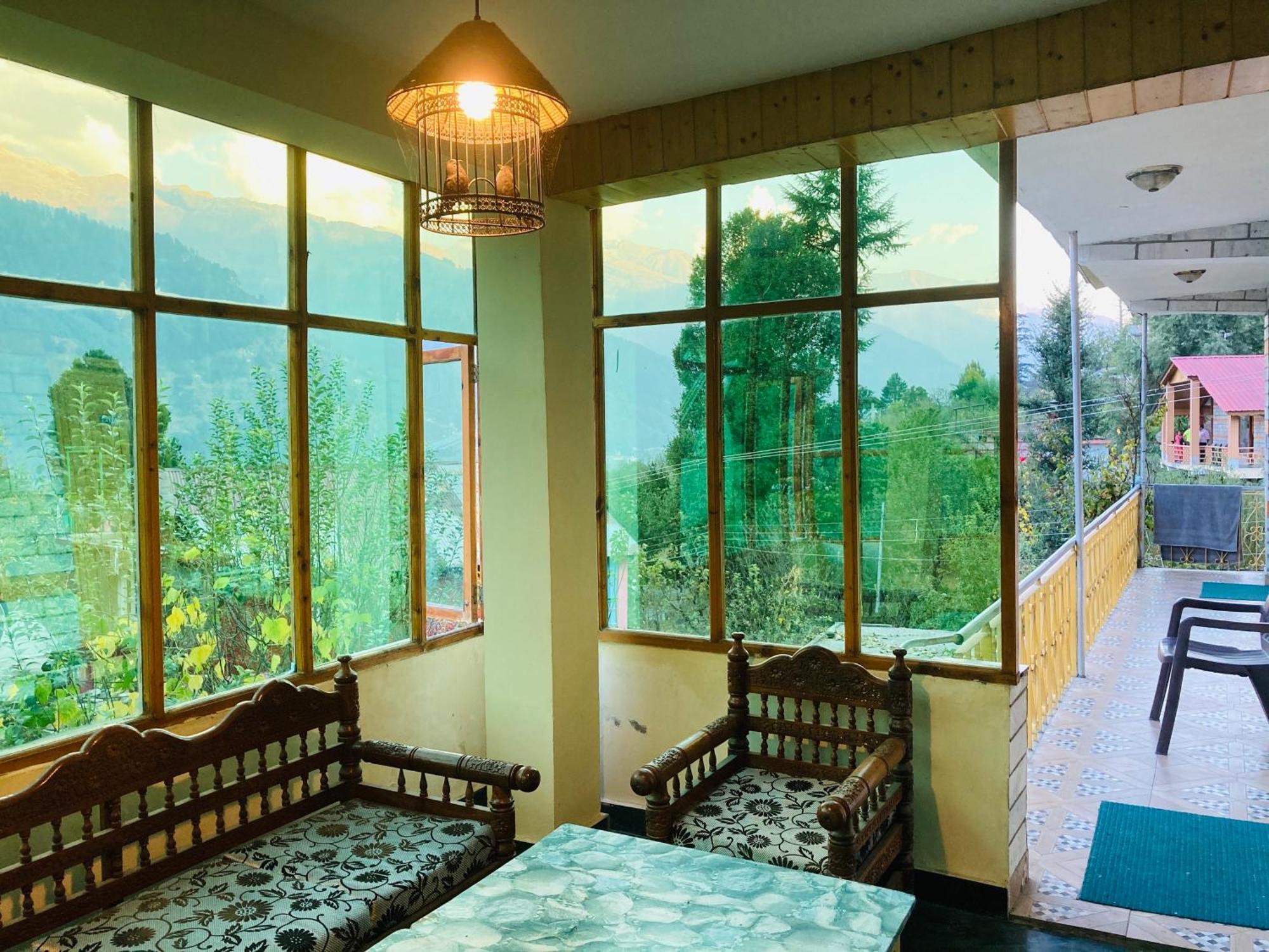 Woods Villa Cottage, Manali Manāli Exterior foto