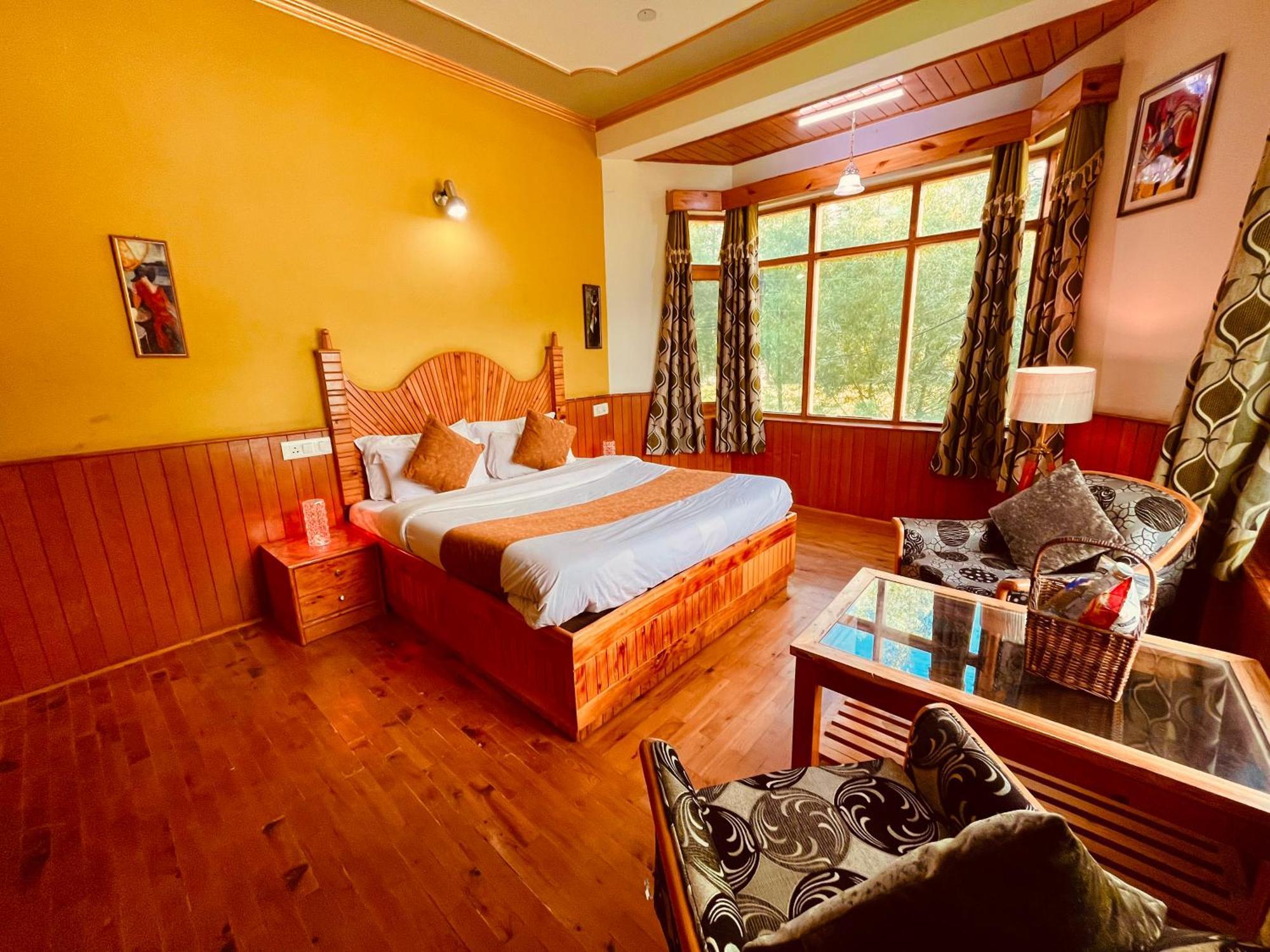 Woods Villa Cottage, Manali Manāli Exterior foto